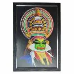 Mats Avenue Long Lasting Multicolor Resin Kathakali Painting