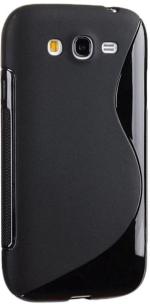 Leyon Black Plastic Back Cover For Samsung Galaxy Core 2