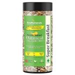 TruNaturals Banana & Walnut Oatmeal Cereal for Breakfast 550Gm | Sugar-free, Gluten-free & Vegan | Overnight Rolled Oats with Freeze-dried Real Fruit, Walnuts, & seeds | Oatmeal for weight loss.
