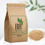 RR Agro Foods White Quinoa | All Natural | Grown in India | - Healthy Breakfast | Diet Food | Certified Gluten-Free | Quinoa Seeds for Weight Loss 2 KG
