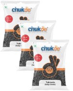 Chukde Sabja - Tukmaria, Raw Basil Seeds Whole Spices, 300g, Pack of 100g x 3