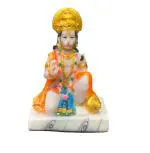 POSITIVE VIBES FOREVER HANUMAAN Murti for Home Decorative Gift Puja Gifts HANUMAAN Showpiece for Home & Office Decor