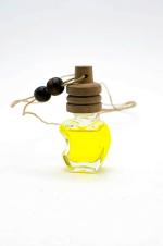 AuraDecor Multicolour Apple Shape Hanging Car Freshener (Pack of 1)