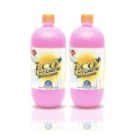 ECO HYGIENE+ Natural Floor Cleaner - ROSE - Pack of 2 - 2 Liter