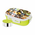 Trueware Byte Kids Hot and Fresh Pu Insulated BPA Free, Food Grade 2 Containers Lunch Box (750 ml, Thermoware)