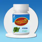 Xovak Pharmtech Spinach Capsule| superfood, Boosts Immunity, Supports Eye, Skin, Bone and Heart