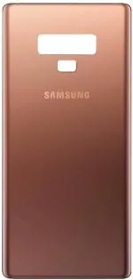 PURPLESAVVY Metallic Copper Glass Back Panel For Samsung Galaxy Note 9