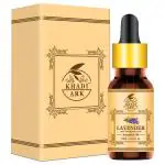 Khadi Ark Lavender Essential Oil for Skin, Face and Aroma-15 ML