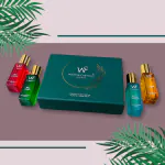 Wattle Castillo Luxuries Unisex Eau De Parfum Gift Set 4 x 20ml for Men & Women with WC DULCE, WC OUD, PLANT VISION, CONGO Perfume|Long Lasting EDP Fragrance Scent Incomplete