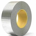 NEPHEW Aluminium Duct Repair Tape Professional Waterproof Buty Rubber Tape External Aluminium Foil Suitable for Roof water repair tape, tank,leak,pipe,broken,damaged, leaks, high pressure pvc pipe repair tape