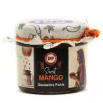 Divyaprabha Foods Saurashtra Special Sweet Mango Pickle | Gujarati Aam ka Achaar | Sweet & Tangy | Sun-Dried. No Artificial Colours Or Preservatives | 100% Organic Homemade Saurashtra-Style Special l Sweet Mango Pickle, 250g