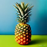 Love Creation A4 Size poster print for creative wall art- pineapple-dreams-11318( Sticker)