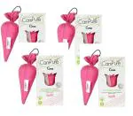 BHAKTI 2 SHAKTI MAKING WORSHIP SPECIAL CamPure Camphor Cone (Rose) | Pack of 4 | Room, Car and Air Freshener & Mosquito Repellent