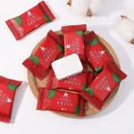 JIRVA Multipurpose Magic Chocolate Shape Tablet Towel for Tissue Paper Big Disposable Pure Cotton Compressed Portable Travel Facial Towel Water Wet Wipe Napkin Moistened Tissues (20)