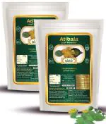 Biotic Atibala Leaf Powder (Abutilon indicum) Kangi Powder - Indian Mallow - Atibala Powder - Thuthi Powder - Atibala churna - 400 g (Pack of 2)