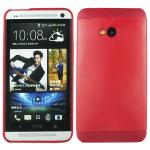 Heartly Htc One, One M7 Polycarbonate Full Red Back Case Cover