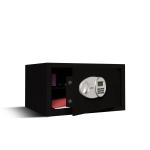 Ozone Black Metal Digital Safe Locker for Home with Master User PIN Code Access and Emergency Key, 35 L