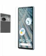 Vatsin Screen Protector Guard For Google Pixel 7A [Unbreakable] | Edge to Edge Full Screen Coverage | Upgrade Fingerprint Reader Compatible with 1 Pack Camera Lens Protector [Not Tempered Glass]