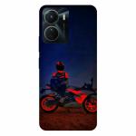 Voleano back cover for Vivo Y16, bike, Lovers, Riders, Love, Couple, Riders, cases cover