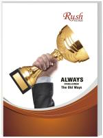 Rush Note Books Pack of 3 A4 Notebook Ruled (240 Pages) - Pack of 3