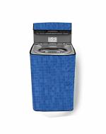 The Furnishing Tree PVC Washing Machine Cover Fully Automatic LG 6.5 kg Top Load T7581NDDLG.ASFPEIL Blue