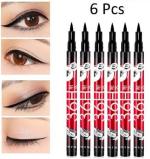 INAMORATA Insta Beauty Water & Smudge Proof 36 Hour Long Lasting Liquid EyeLiner Pack of 6