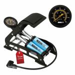 Lyrovo Tyre Inflator for Car Manual - Double Cylinder Portable Foot Air Pump for car Bike and Cycle, BLUE