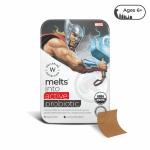 Wellbeing Nutrition Marvel Thor Melts | Kids Organic Active Probiotic & Prebiotic,Vitamin C & D3 | 100% Natural for Healthy Gut,Digestion and Immunity | Sweet Cherry Flavor (30 Oral Thin Strips)
