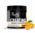 Micronised Creatine Monohydrate - 250g, Orange Flever | Pre/Post Workout Supplement for Muscle Repair & Recovery | Supports Athletic Performance & Power