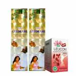 herbshd LUCOKARE SYRUP 900ml & LEUCON Capsule for womans health