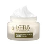Lotus Professional Preservative Free Night Cream All Skin Type for Whitening and Brightening Amla Berry, Lychee and Punarnava Root 50 g