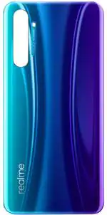 PURPLESAVVY Pearl Blue Glass Back Panel For Realme Xt