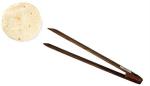 Arman Spoons Brown Rosewood Chapati Making Tong - 11 Inch (Pack Of 1)