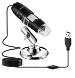 Microware USB Digital Microscope,Black