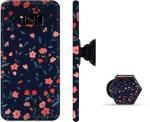 Faybey Back Cover for Samsung Galaxy S8 (Blue, Pink, Cases with Holder, Pack of: 2)