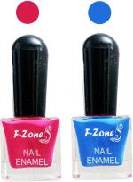 OUR Beauty Multicolor Extra Shine Long Wear Durable Nail Polish Combo 05, 20 ml (Pack Of 2)