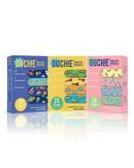Aya Papaya Ouchie Multicolor Printed Cotton Adhesive Bandages 20 Strips (Pack Of 3)