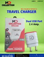 Md collection 2.4amp dual Port fast charger