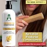 ALOETIC keratin protein Hair conditioner -200 ml | dandruff control | anti hair fall | soft and silky hair | hair volumizing | frizz hair control | all hair type | long hair | damage hair repair | for men and women.