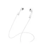 Royaal Ro-Air-Pods Silicone Anti-Lost Neck Strap Wireless Ear-Phone White