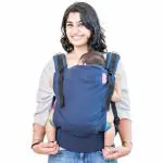 Anmol Baby Ergonomic Baby Carrier 2 Months to 3 Years - Navy Blue