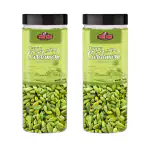 YUM YUM Premium Green Cardamom (Choti Elachi) 8mm Medium Size 200g (2 x 100g)
