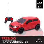 Frendo High Speed Mini 1:24 Scale Rechargeable Remote car w Lithium Battery for Kids (Red)