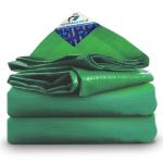 TUFFPAULIN 40FT X 24FT 120 GSM Green Tarpaulin Tirpal Tadpatri Tharpai Thadika, Extra Strong, Reinforced Eyelets, UV Resistant, 100Percentage Waterproof Virgin, 6 Layer MLCL 3D Rib Technology,1 No.
