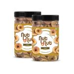 Nut O Nut Dry Figs 500gm Jar | Dried Afghani Anjeer | Dried Figs | Rich Source of Fibre Calcium & Iron | Low in calories and Fat Free | Non-GMO Dried Anjir | In Reusable Jar (500gm)