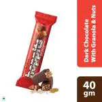 Schmitten Hoppits Chocolate Granola & Nuts (40g X Pack of 10)