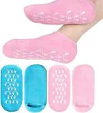 OXILY Gel Socks, Moisturizing Socks, Soft Gel Socks, Gel Spa Socks For Repairing and Softening Dry Cracked Rough Feet - Gel Lining Infused with Essential Oils and Vitamins - UNISEX - 1 Pair