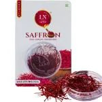 LN Gold Saffron 15 x 1g= 15g. Organic Kesar Saffron Original Premium Kumkumadi Mongra Saffron/Kesar/ Kumkuma Puvvu / Kungumapoo Original Used in Pregnancy Drink, Pregnancy Food, Baby food, Skin care, Face, illuminates your skin, herb. (Pack of 15)