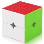 Kiditos MoYu Meilong Cubing Classroom 2X2 Cube Stickerless Speed Cube Magic Cube