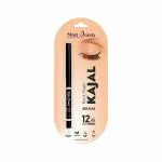 Misti Herbal Remedies Black Magic Kajal, Intense Colour, Waterproof, Smudge proof & Long lasting 12Hrs Stay Eye Makeup, No Parabens and Mineral Oils - LUSH BLACK, 0.35g